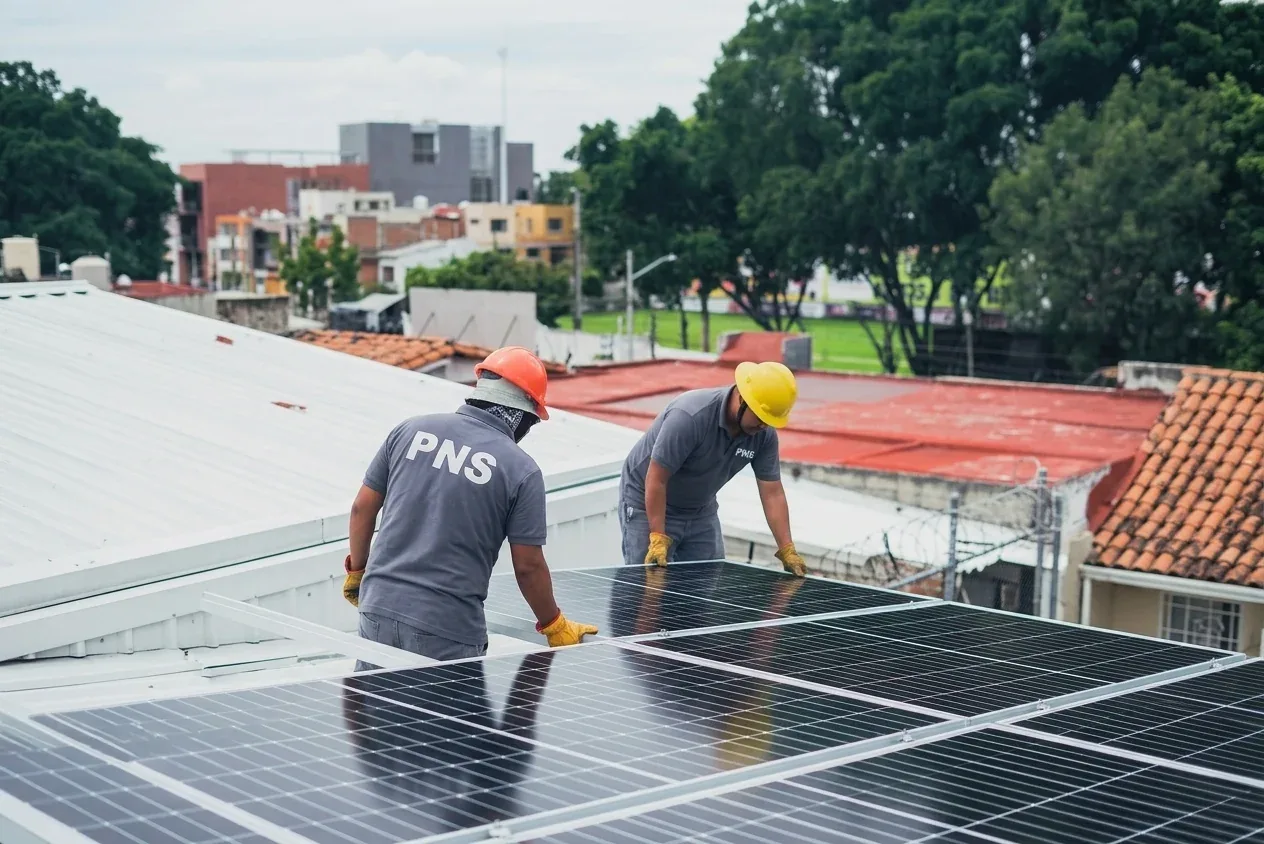 Panneaux solaires à Poissy